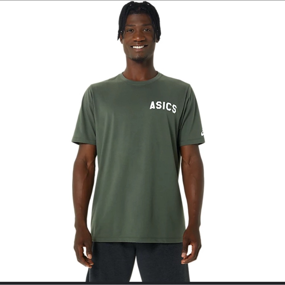 ASICS Men's Green T-Shirt